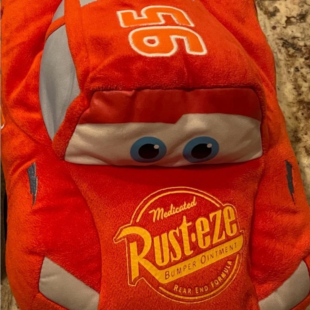 Disney's Pixar #95 Car Plush Lightning McQueen Plush Toy Red